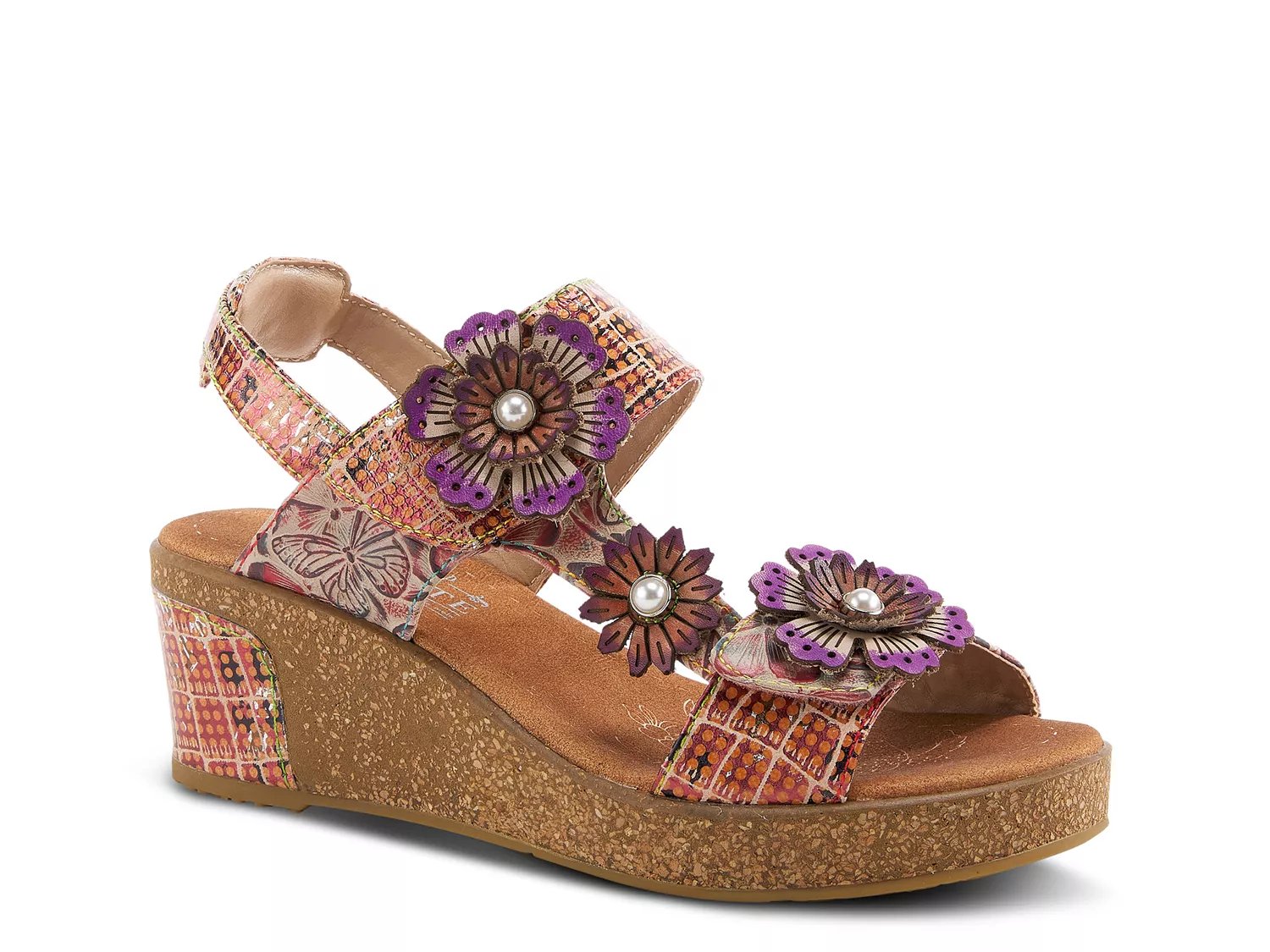 L'Artiste by Spring Step Radd Wedge Sandal - Free Shipping | DSW