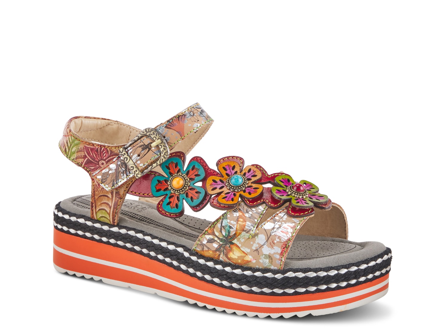 L'Artiste by Spring Step Rhodys Platform Sandal - Free Shipping | DSW