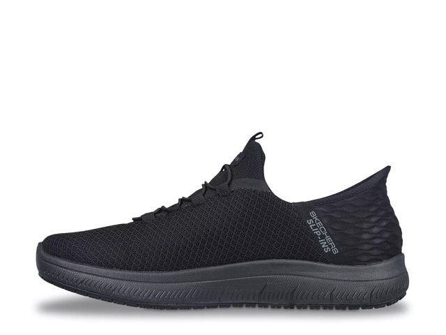 Skechers slip on high tops hot sale