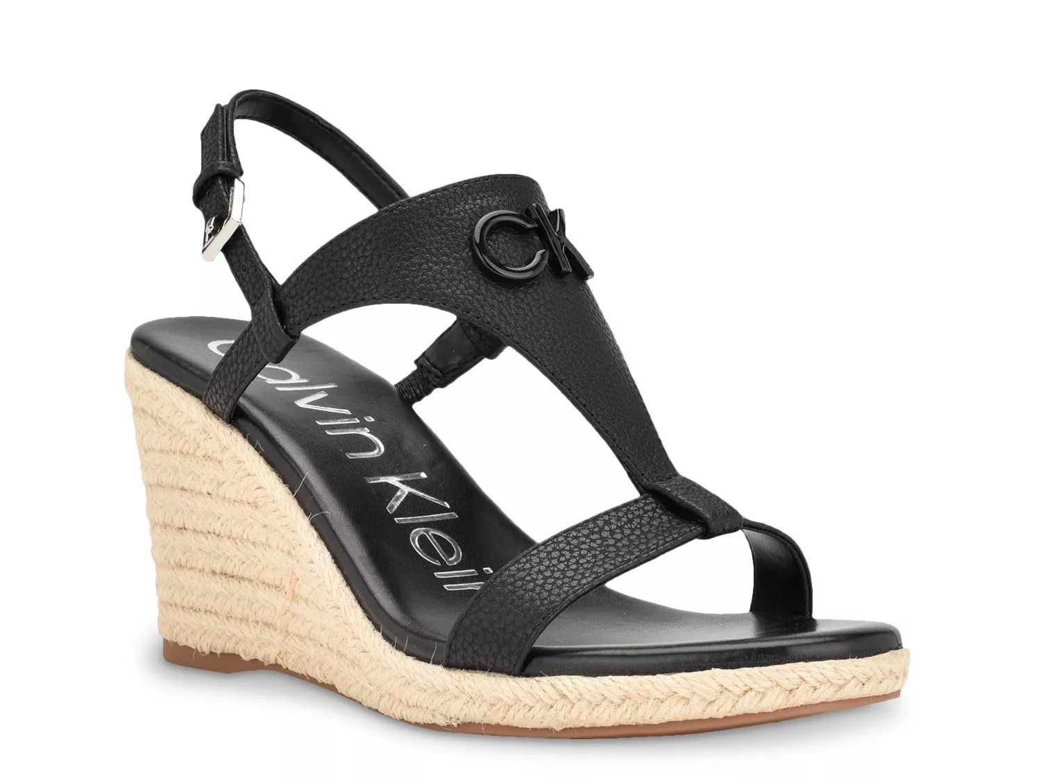 Calvin klein women's bellemine espadrille hot sale wedge sandal