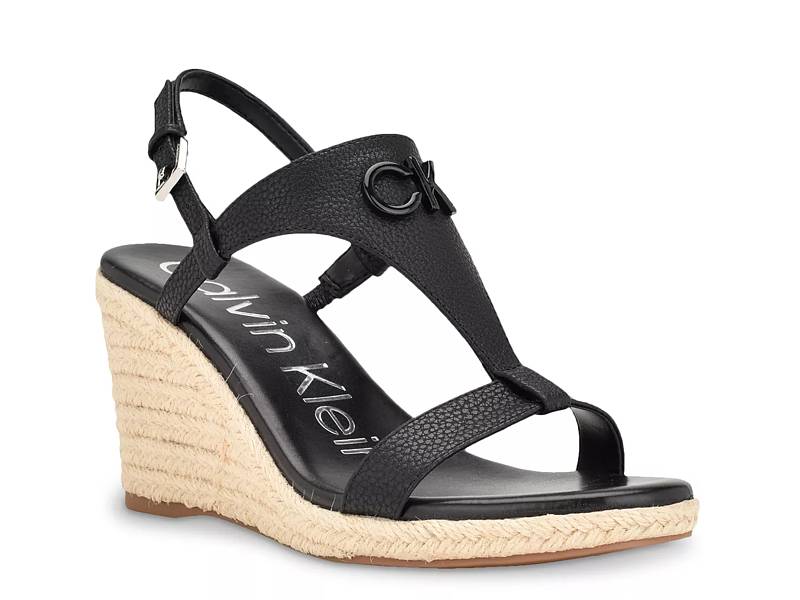 Calvin Klein Blinda Espadrille Wedge Sandal Free Shipping DSW