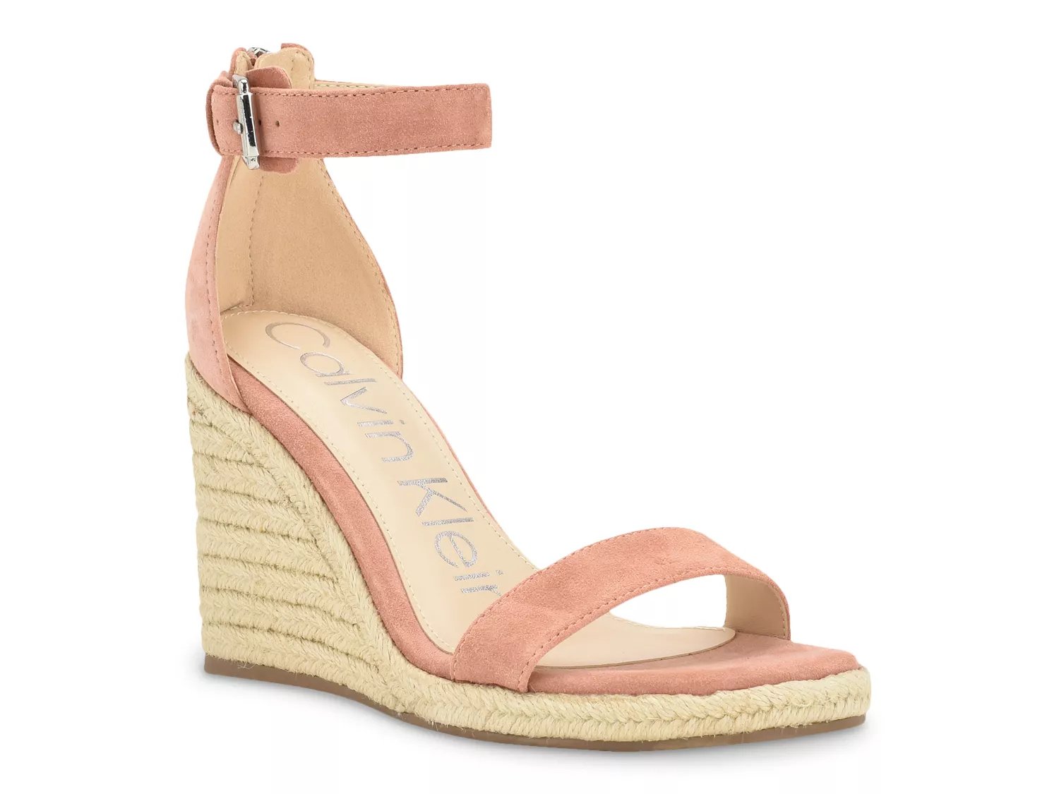 Calvin klein women's on sale bellemine wedge sandals