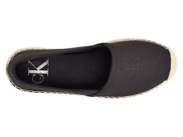 Calvin klein cheap espadrilles white