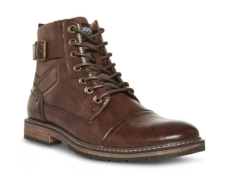 Steve madden best sale mens leopard boots