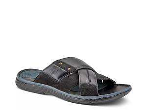 Dsw mens leather discount sandals