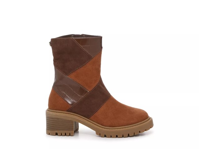 Steve madden discount patchwork boots