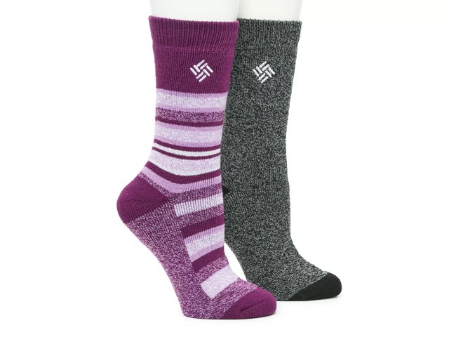 Columbia Midweight Thermal Women s Crew Socks 2 Pack