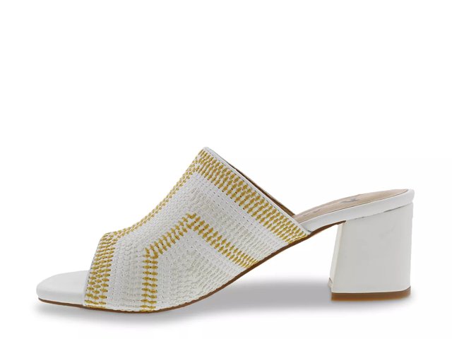 Bernardo nala woven heeled mules sales