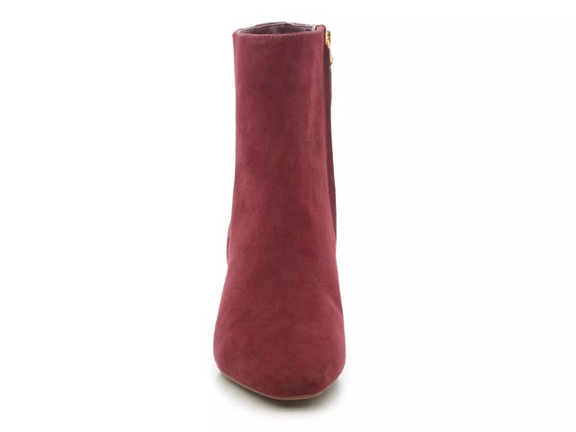 Burgundy top booties dsw