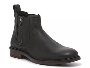 BRITHE Black Leather Men's Boots  Men's Designer Boots – Steve