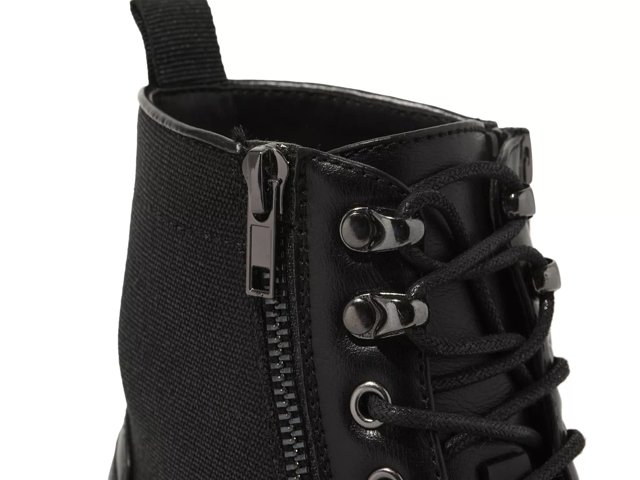 Black combat boots clearance dsw
