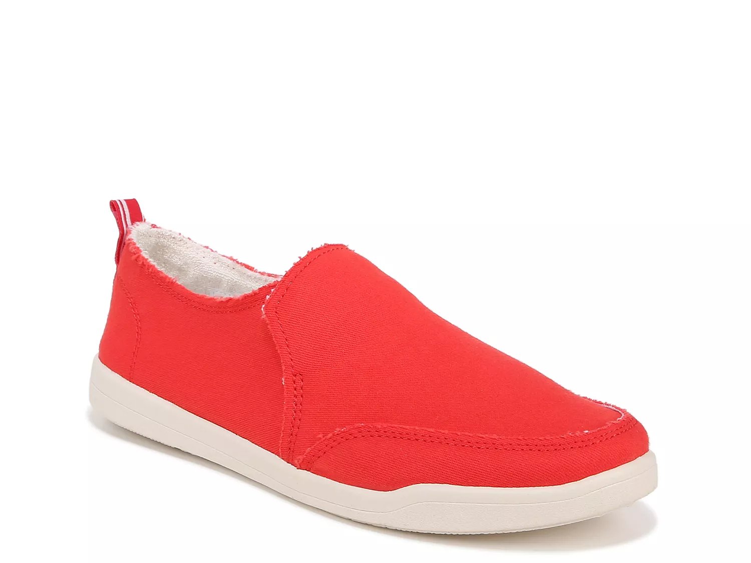 Red slip cheap on shoes