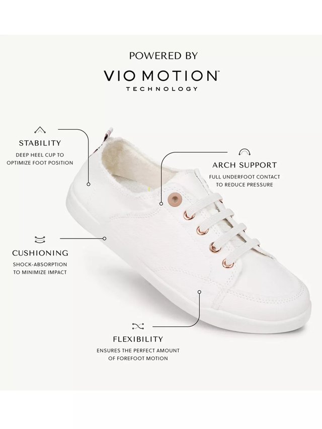 Vionic white sneakers on sale