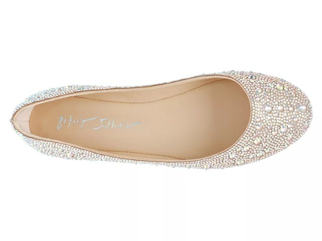 Betsey johnson sparkle flats sale