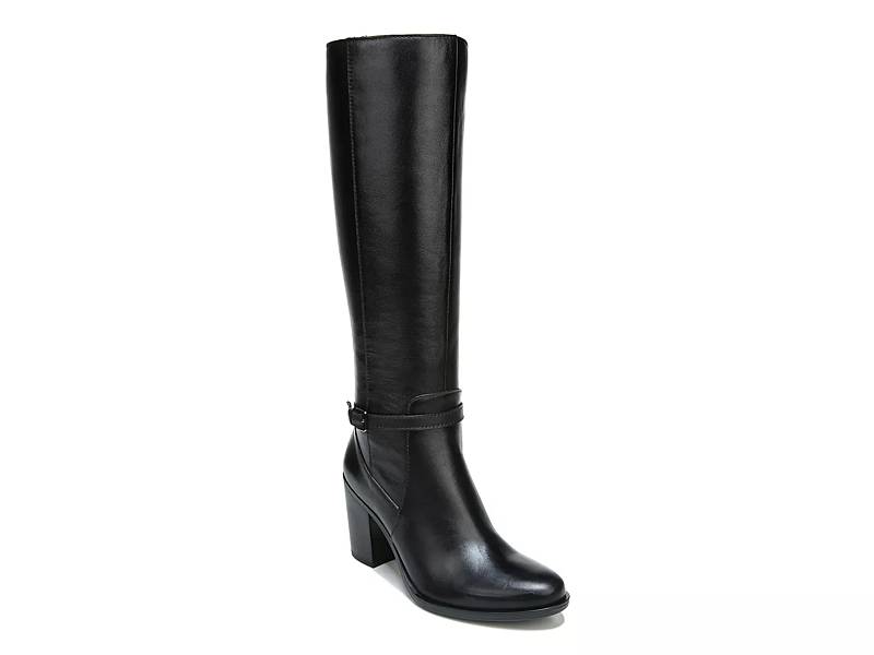 Shop Women s Black Leather Boots DSW