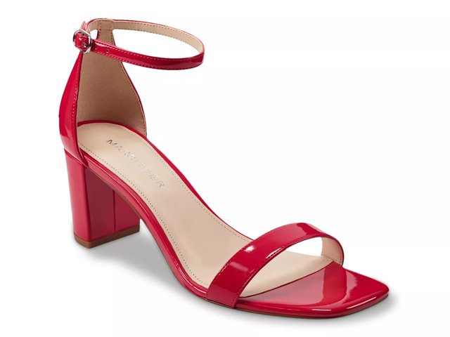 Marc fisher red sandals sale