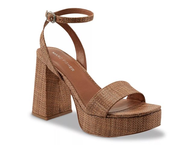 Marc Fisher Sadel Platform Sandal - Free Shipping | DSW