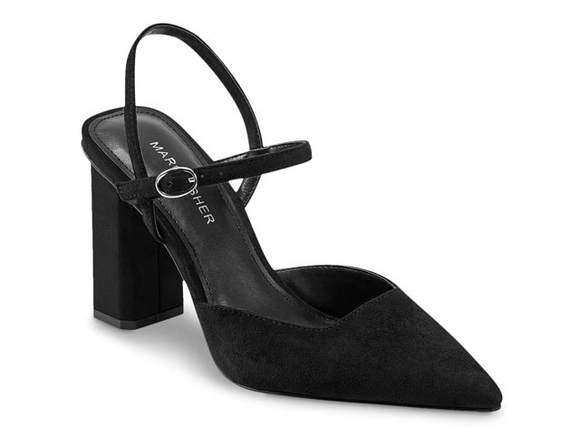 Marc Fisher Diamont Pump Women s Black Size 10 Pumps Slingback