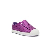 Native Jefferson Purple Sparkly Bling Sneakers