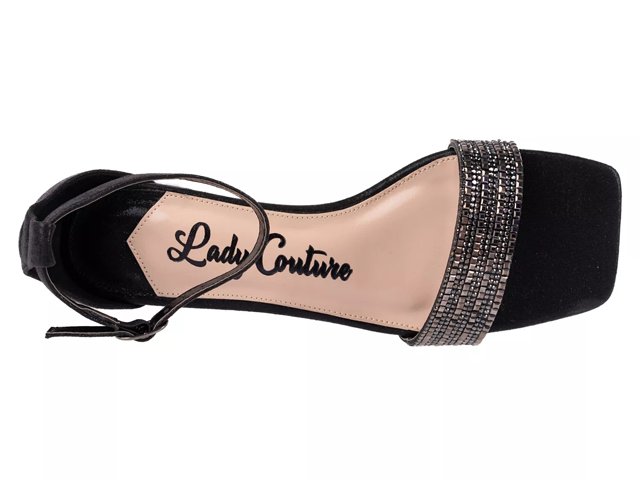 Lady Couture Karisma Sandal in Black