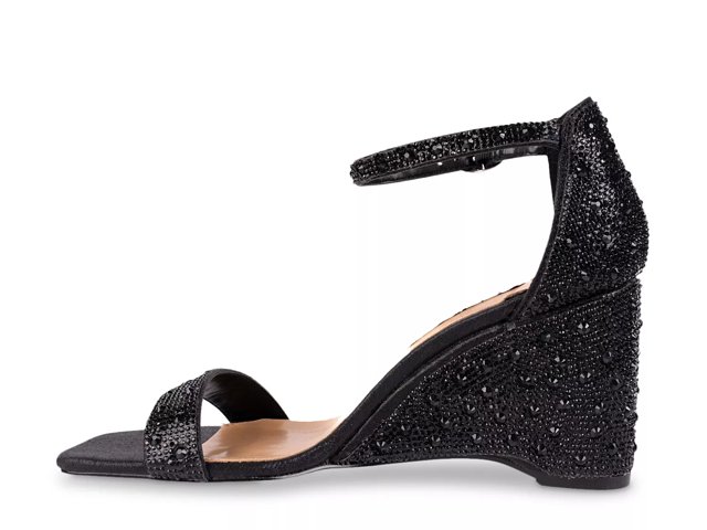Dsw clear sales wedge sandals