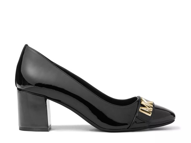 Michael kors block heel pumps top