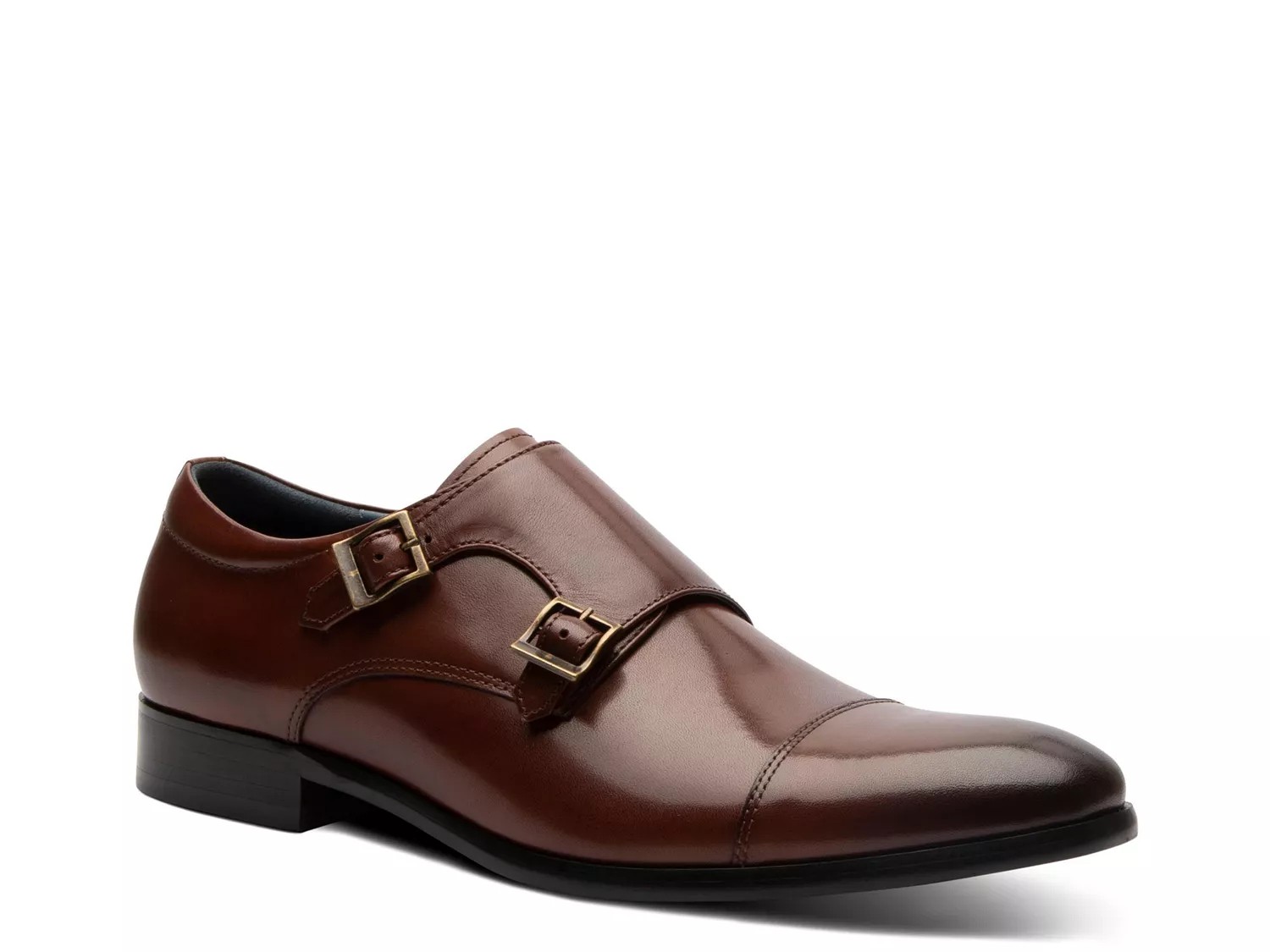 clarks monk strap shoes