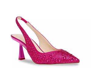 Pink on sale slingback pumps