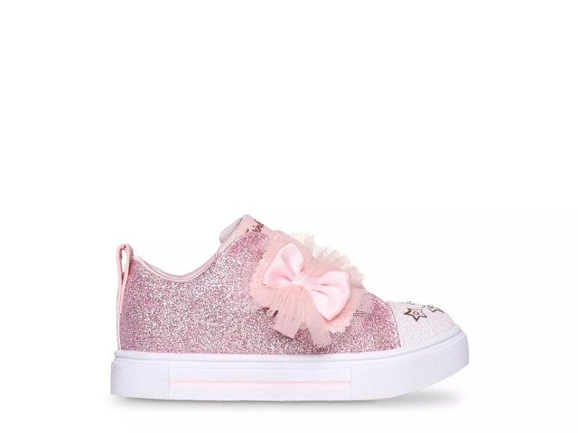 Skechers Twinkle Toes Sparks Glitter Gems Light Up Sneaker Kids