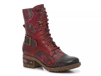 Dsw 2025 red boots