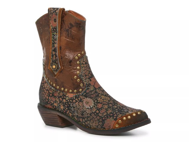 L Artiste by Spring Step Angelwing Western Bootie