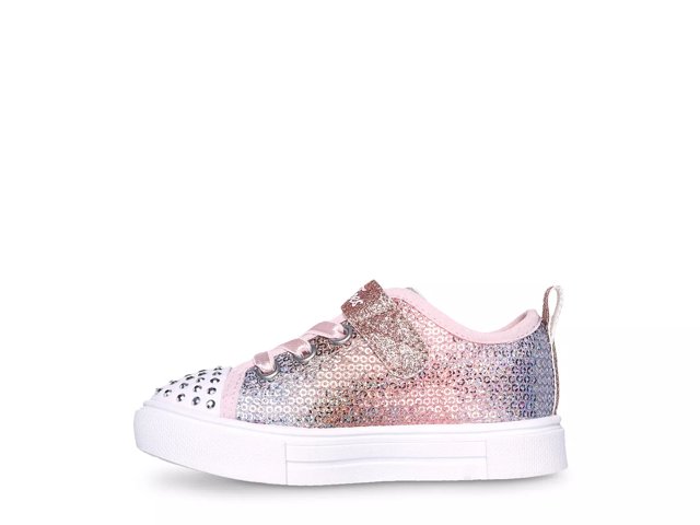 Skechers Twinkle Toes Twinkle Sparks Sequin Flash Light-Up Sneaker ...