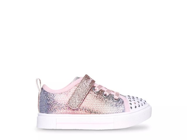 Skechers Twinkle Toes Twinkle Sparks Sequin Flash Light-Up Sneaker ...