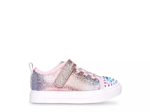 Skechers Twinkle Toes Twinkle Sparks Sequin Flash Light-Up Sneaker ...