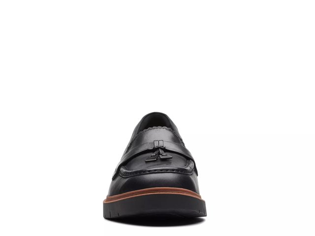 Clarks wide fit loafers hot sale