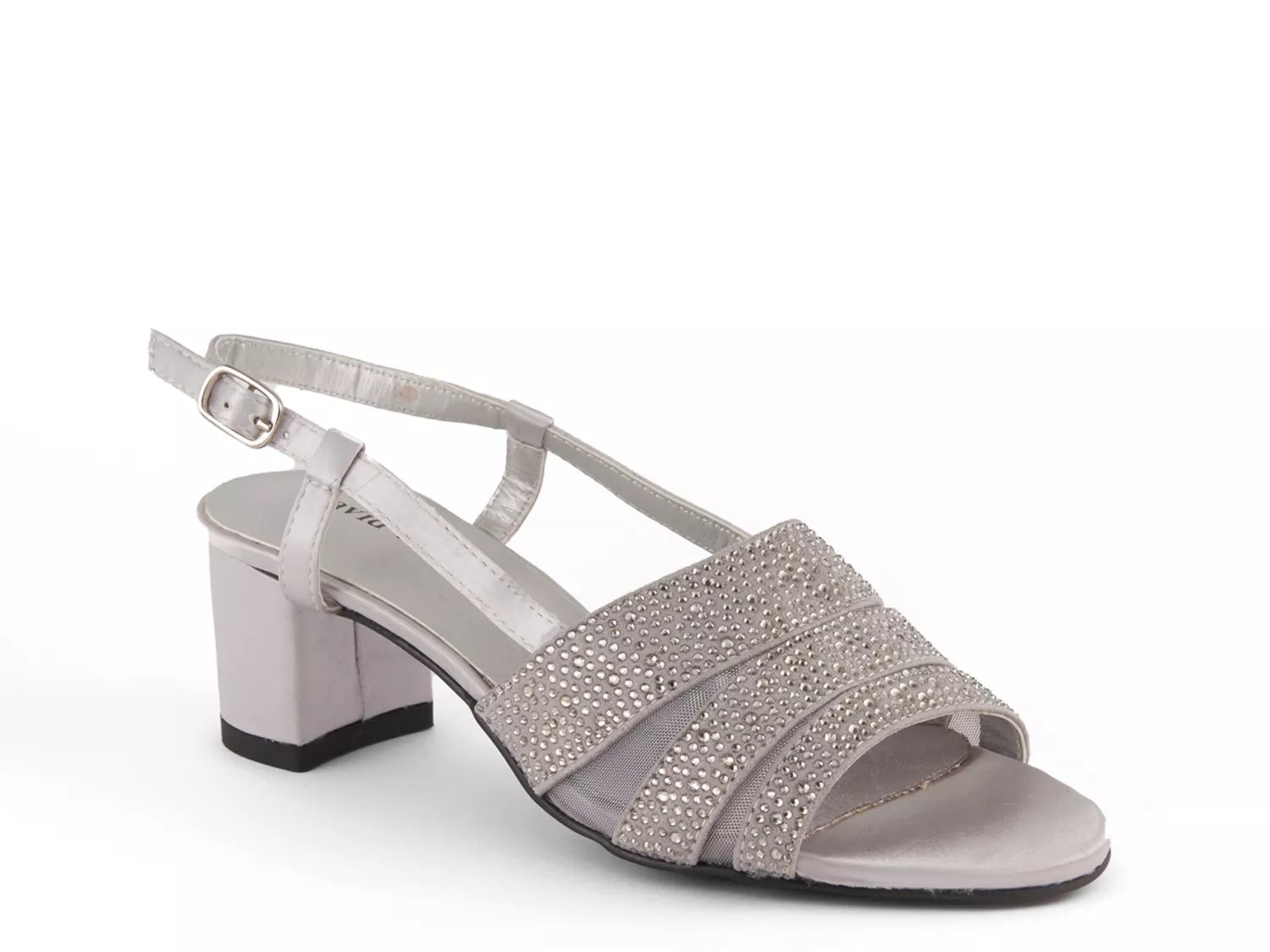 David tate 2024 silver sandals