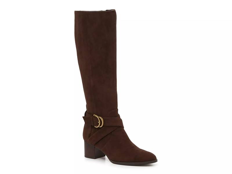 Anne klein boots outlet brown