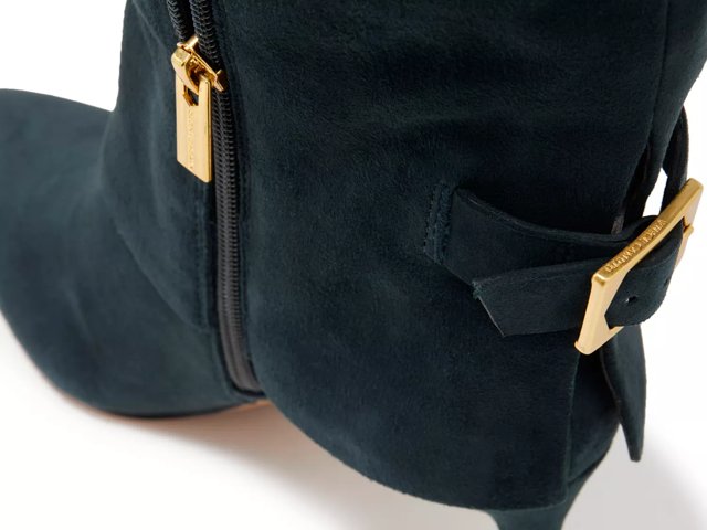 Vince camuto navy boots best sale