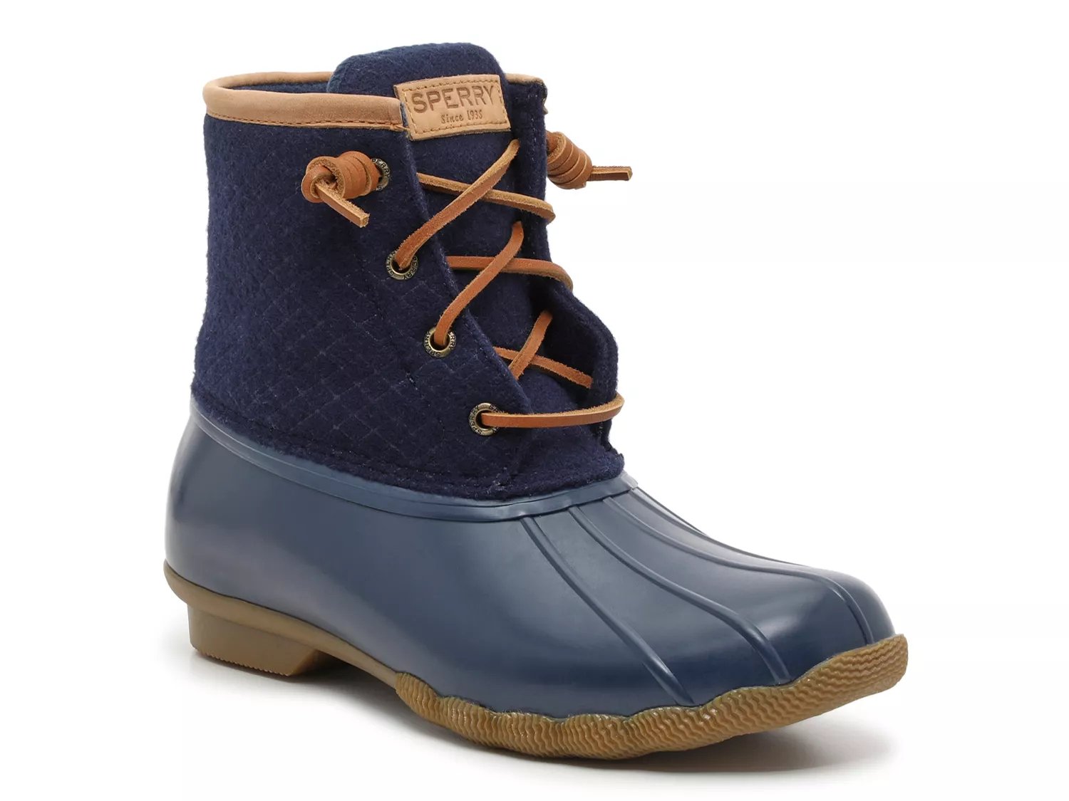 sperry saltwater animal print duck boot