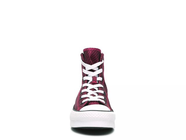 Kids maroon converse top