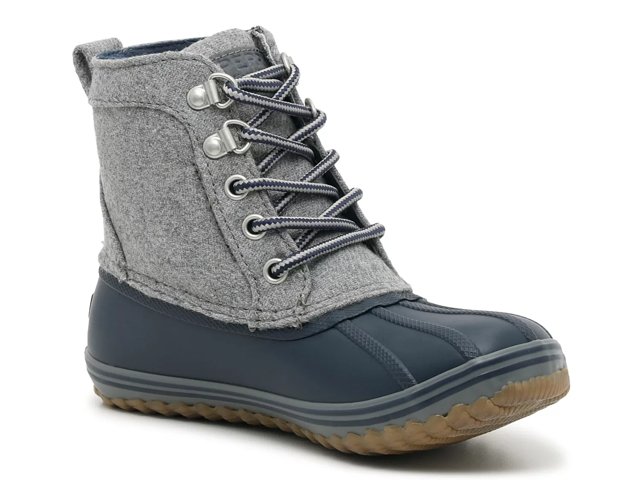 Grey and pink sperry new arrivals boots