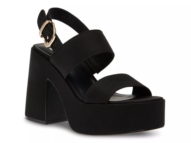 Dsw black platform new arrivals sandals