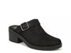 Open Book Clog Black view