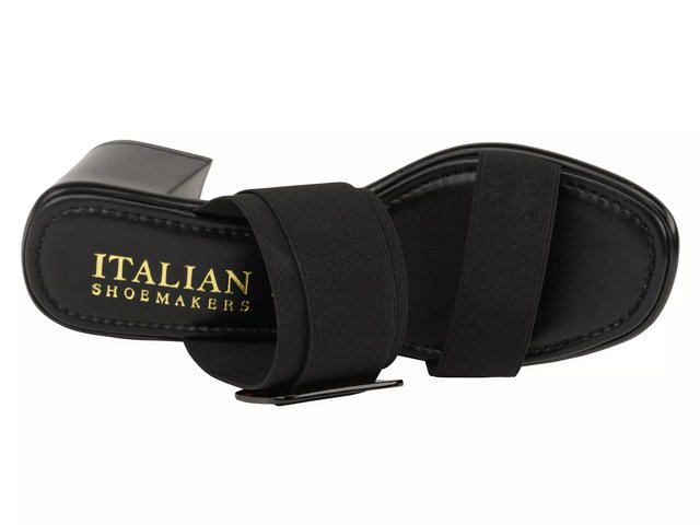 Italian shoemakers on sale black sandals