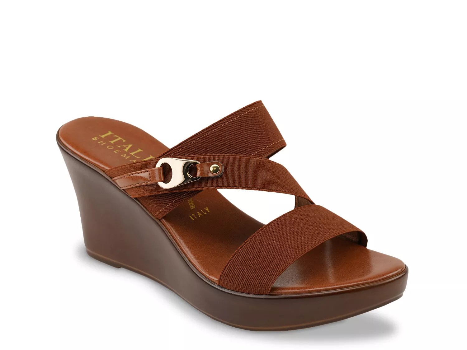 Italian shoemakers store vale wedge sandal