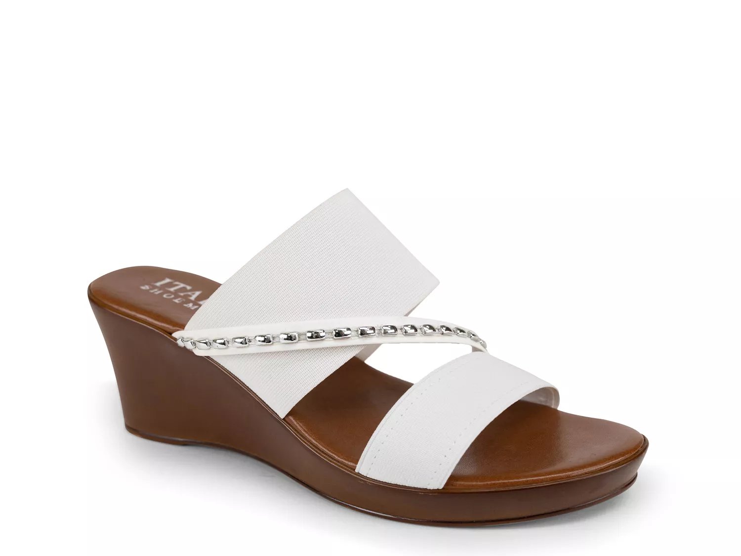 Italian shoemakers 2025 white sandals