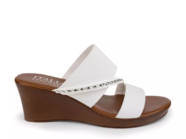 Italian Shoemakers Pert Wedge Sandal Free Shipping DSW
