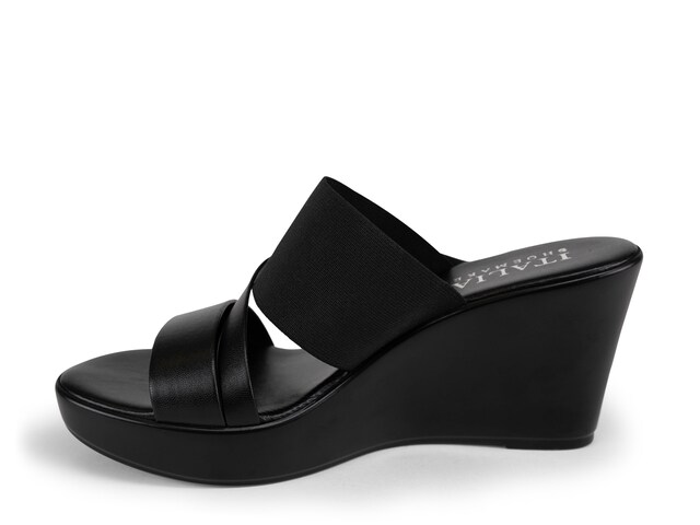 Italian Shoemakers Wendie Wedge Sandal - Free Shipping | DSW