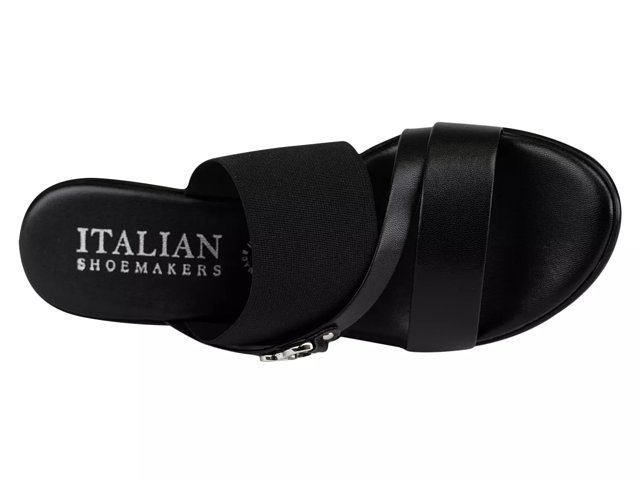 Italian shoemakers wedge sandals outlet