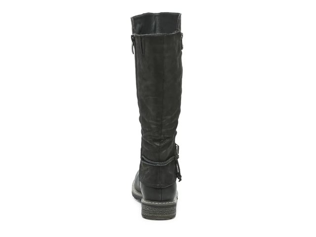 Wide calf leather boots size 10 sale